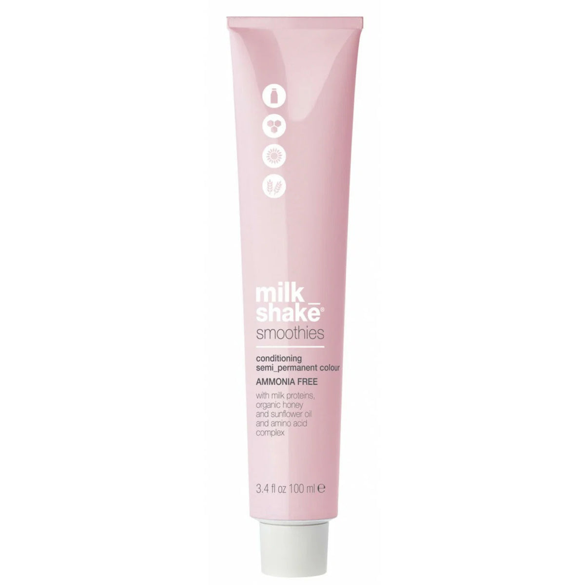 Milk Shake, Smoothies, Ammoniakfrei, Semi-permanente Haarfarbe, 6.66R Dark Blonde Red, 100 ml