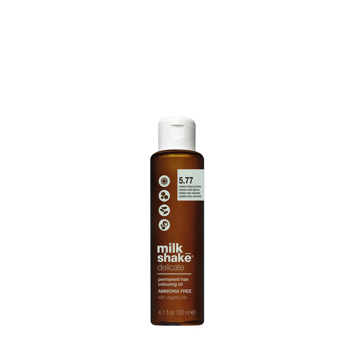 Milk Shake, Delicate, Ammoniakfrei, Permanentes Haarfärbeöl, 5.43 , 120 ml