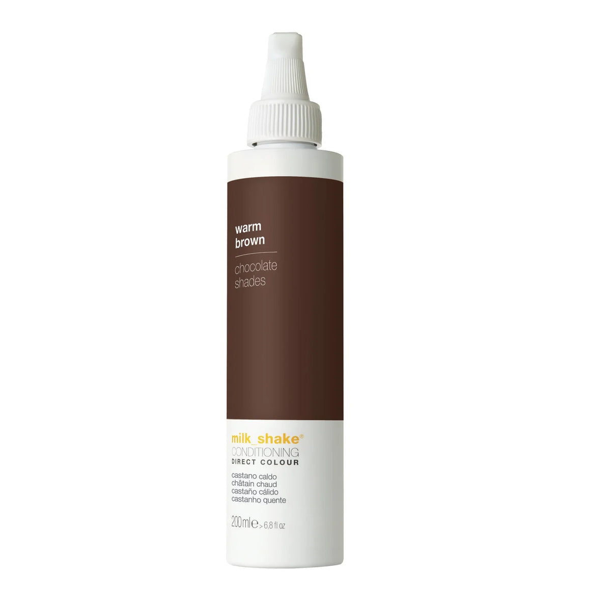 Milk Shake, Direct Colour, Ammoniakfrei, Haarfarben-Conditioner,  Warm Brown, 200 ml
