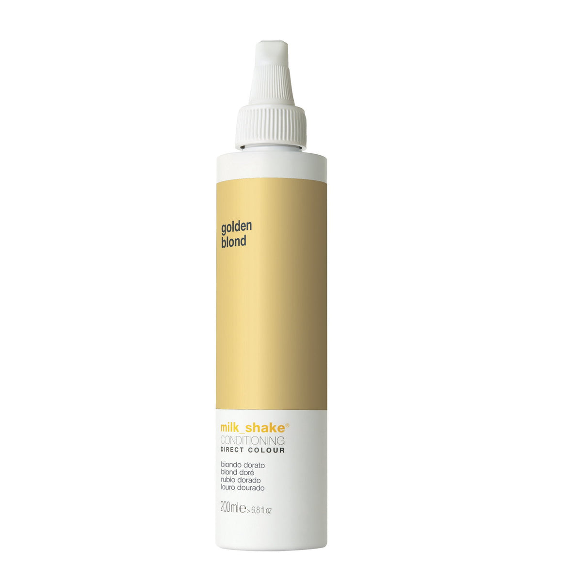 Milk Shake, Direct Colour, Ammoniakfrei, Haarfarben-Conditioner,  Golden Blond, 200 ml