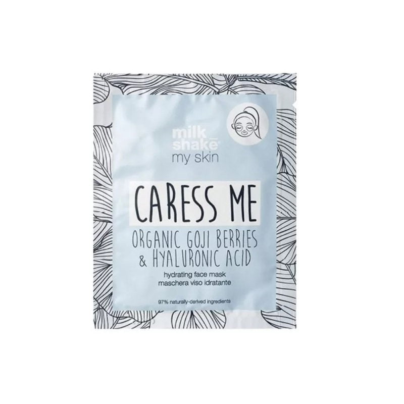 Milk Shake, My Skin Caress Me, Hyaluronsäure, Hydratisierend, Gesichtsmaske, Für das Gesicht, Tag, 28 g