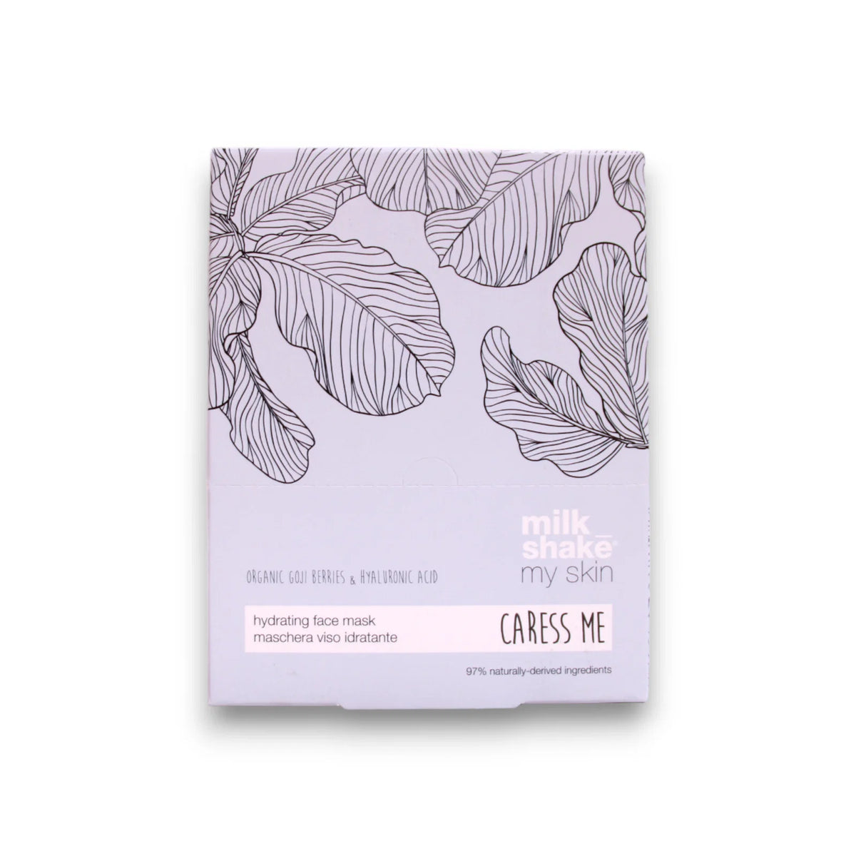 Milk Shake, My Skin Caress Me, Hyaluronsäure, Hydratisierend, Gesichtsmaske, Für das Gesicht, Tag, 28 g