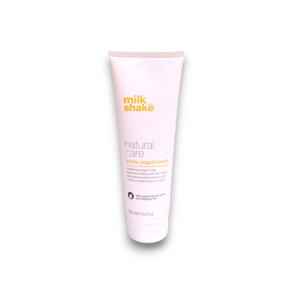 Milk Shake, Natural Care Active Yogurt, Haarbehandlungs-Crememaske, Für Farbschutz, 250 ml