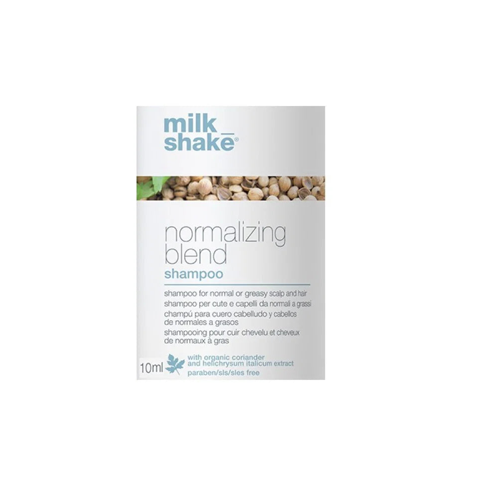Milk Shake, Normalizing Blend, Ohne SLS/SLES, Haarshampoo, Zur Reinigung, 10 ml