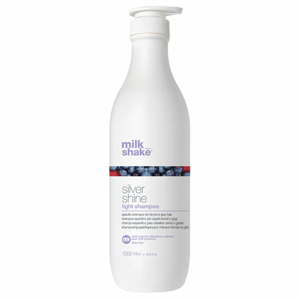 Milk Shake, Silver Shine Light, Sulfatfrei, Haarshampoo, Zur Neutralisierung von Gelbtönen, 1000 ml