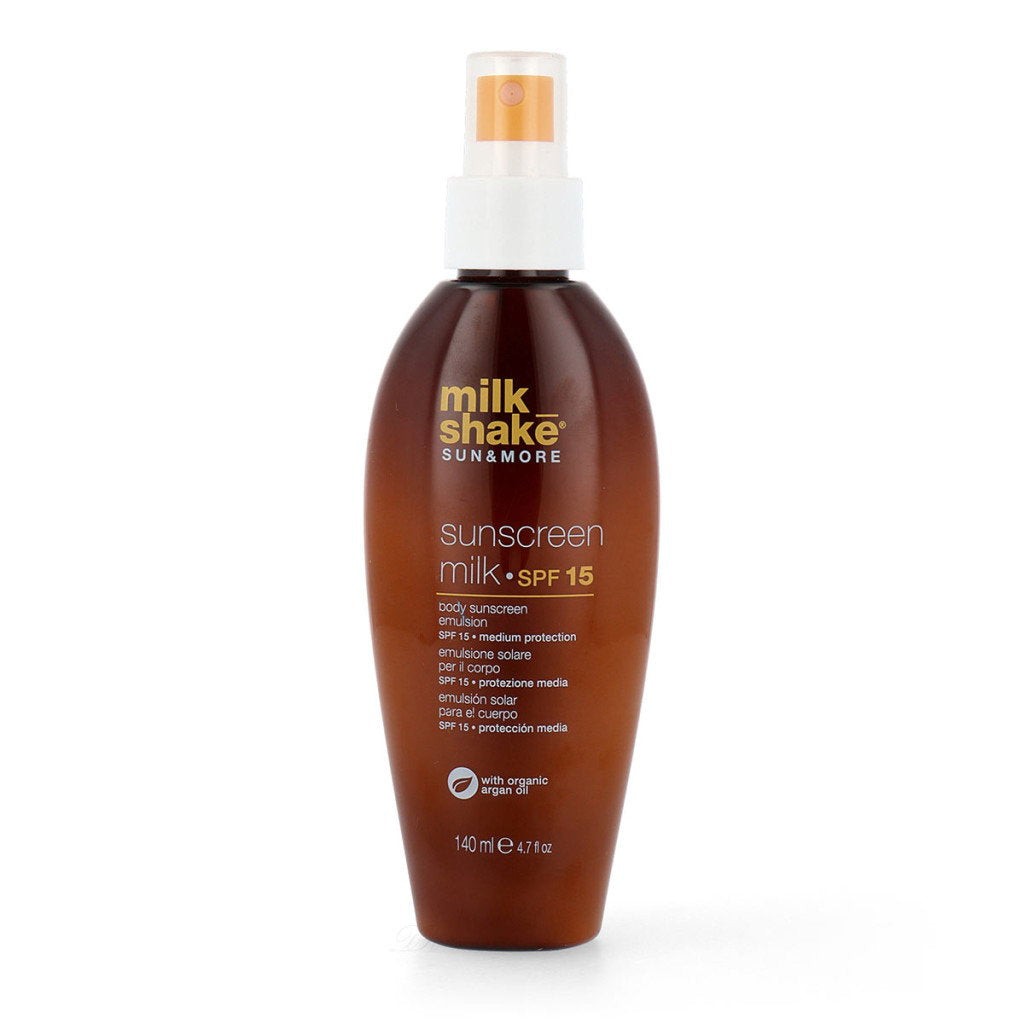 Milk Shake, Sun & More, Sonnenschutz, Tag, Körperlotion, SPF 15, 140 ml