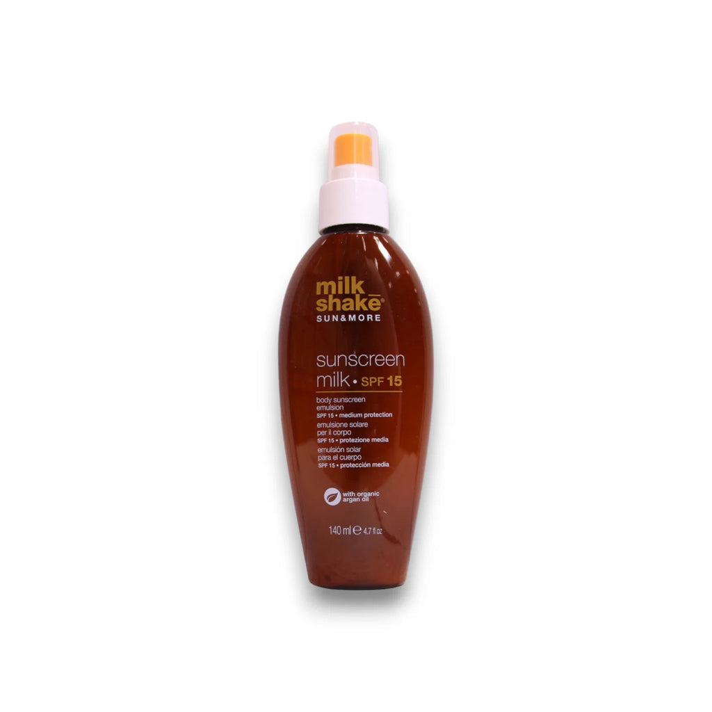 Milk Shake, Sun & More, Sonnenschutz, Tag, Körperlotion, SPF 15, 140 ml