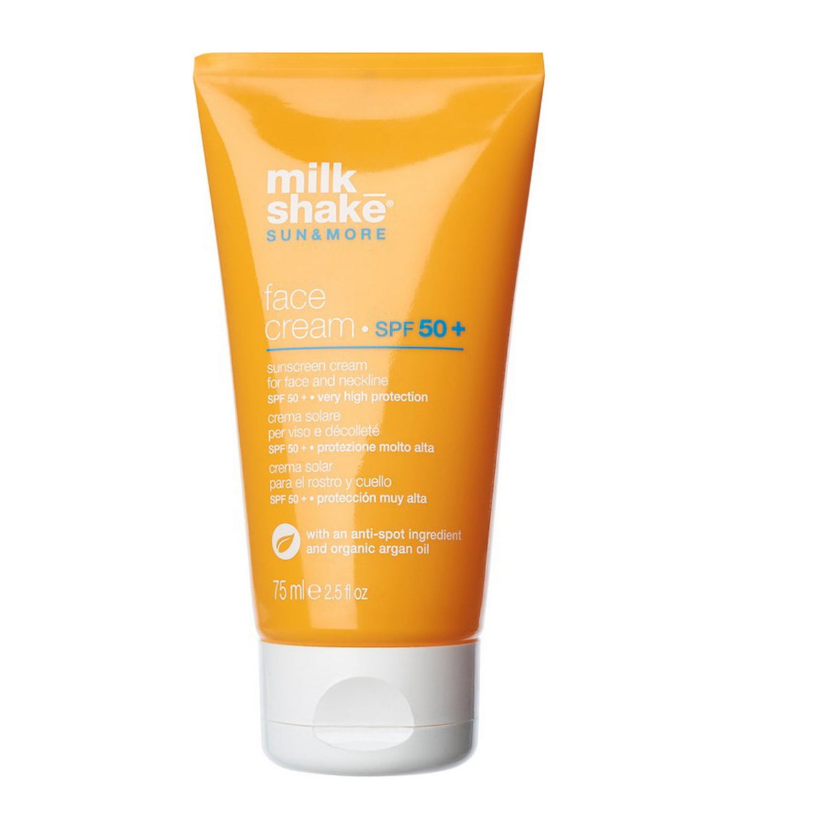 Milk Shake, Sun & More, Sonnenschutz, Tag, Sahne, Für das Gesicht, SPF 50+, 75 ml