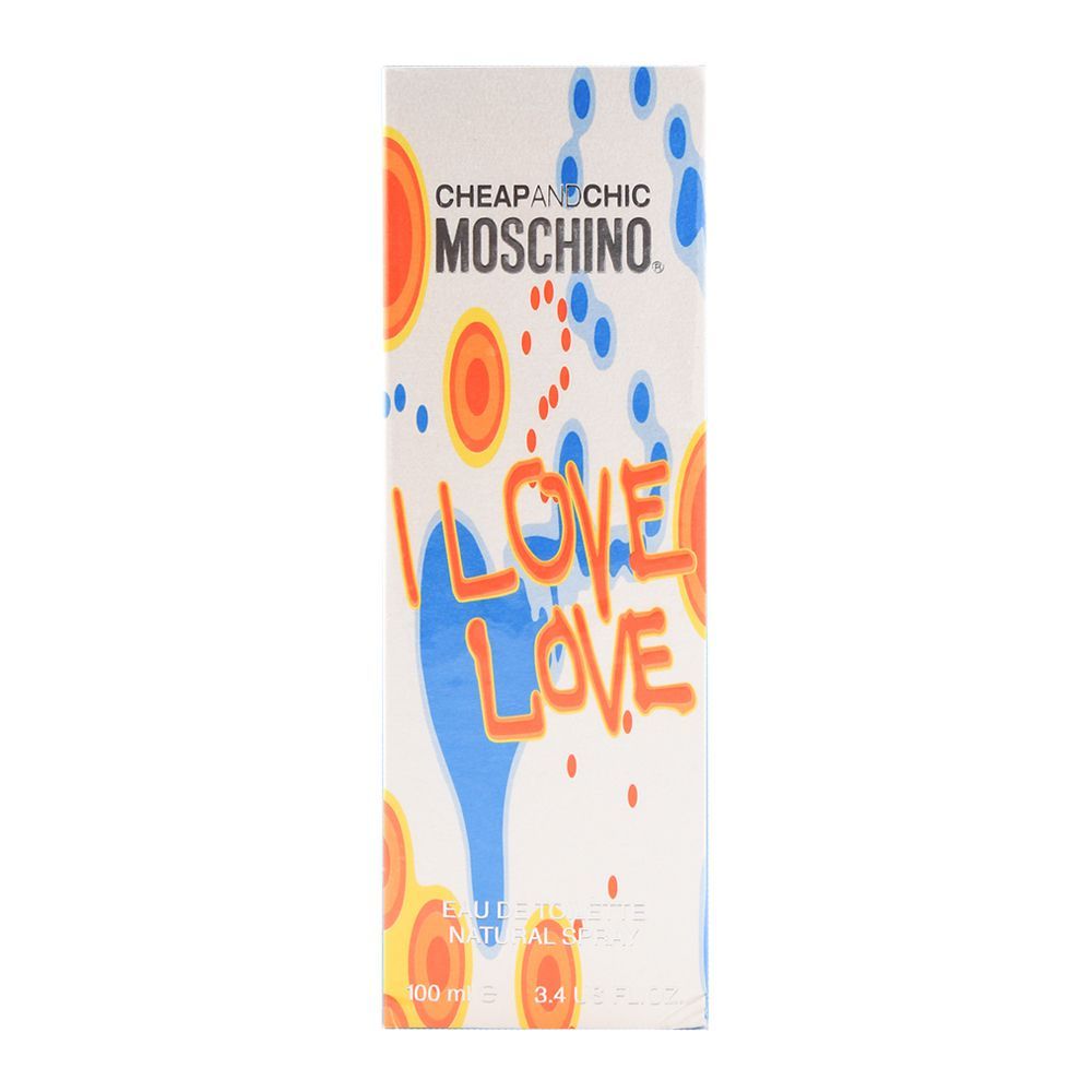 Moschino, Cheap & Chic - I Love Love, Eau de Toilette, Für Frauen, 100 ml