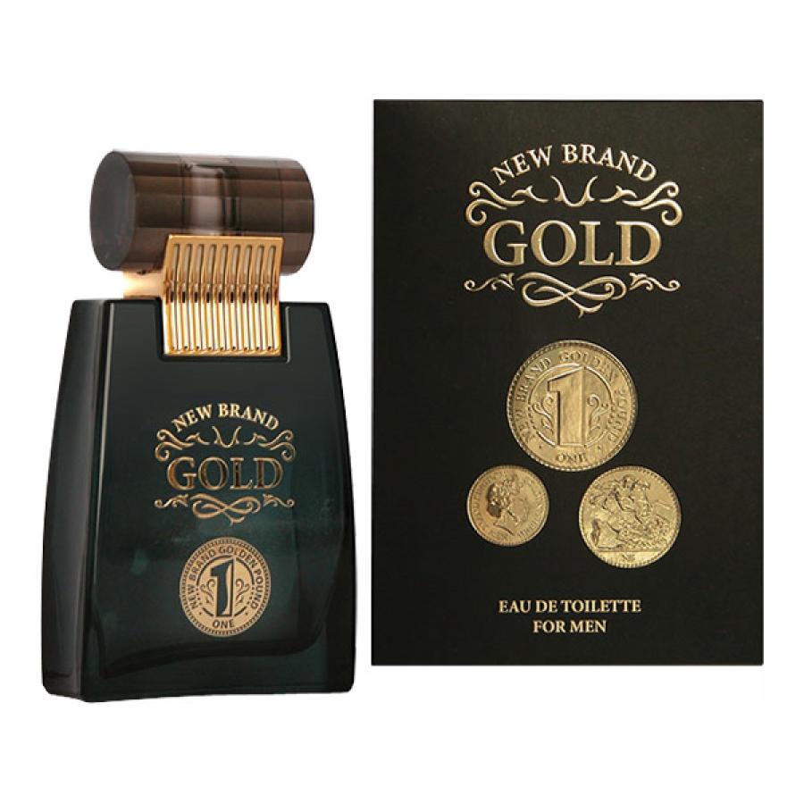 New Brand, Gold Ace, Eau de Toilette, Für Männer, 100 ml