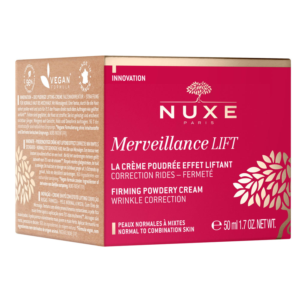 Nuxe, Merveillance Lift Powdery, Vegan, Festigung, Tag, Sahne, Für das Gesicht, 50 ml