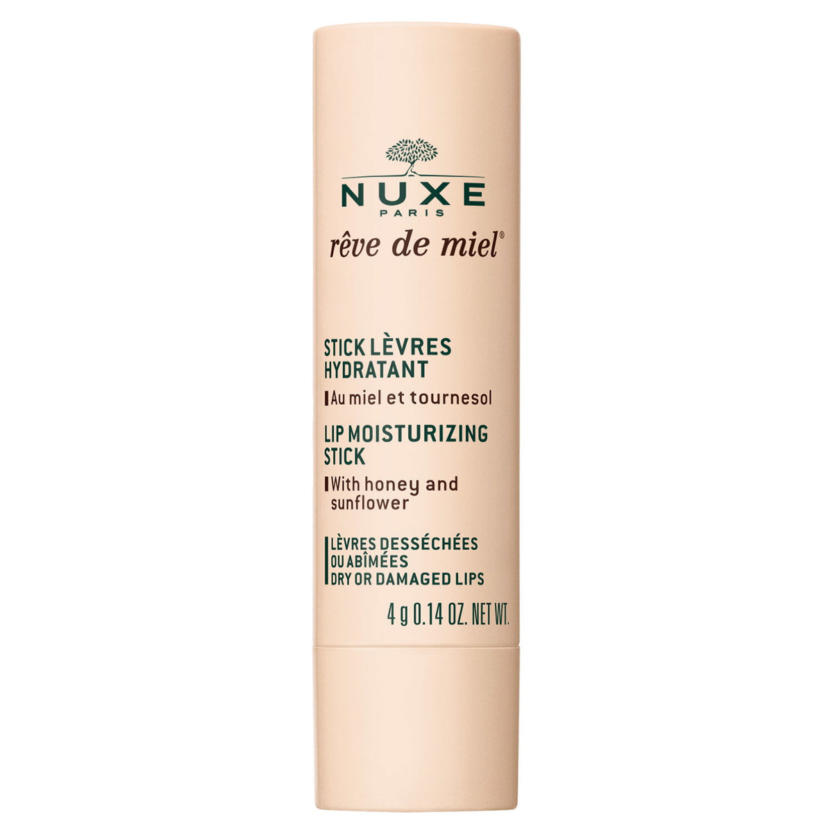 Nuxe, Reve de Miel, Vegan, Hydratisierend, Lippenbalsam, 4 g