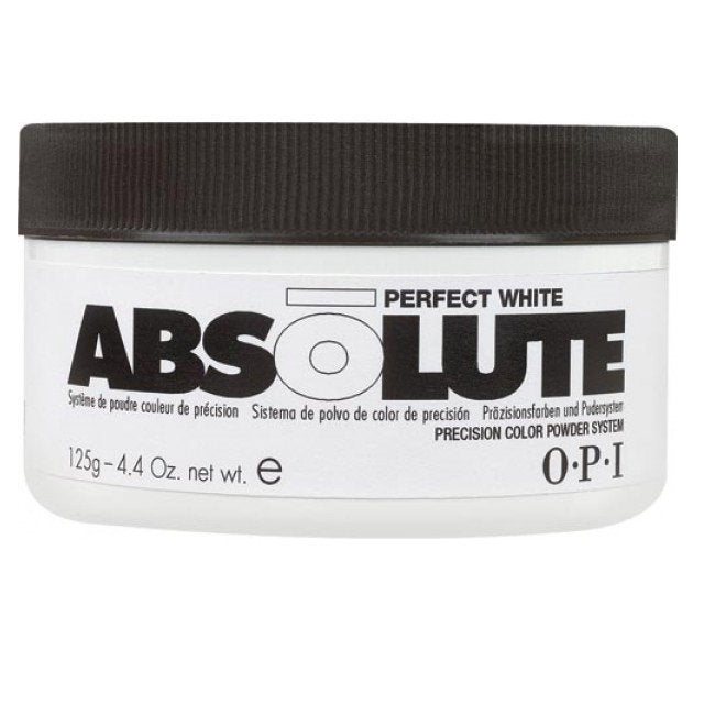 Opi, Absolute, Acrylnagelpuder, Perfektes Weiß, 125 g
