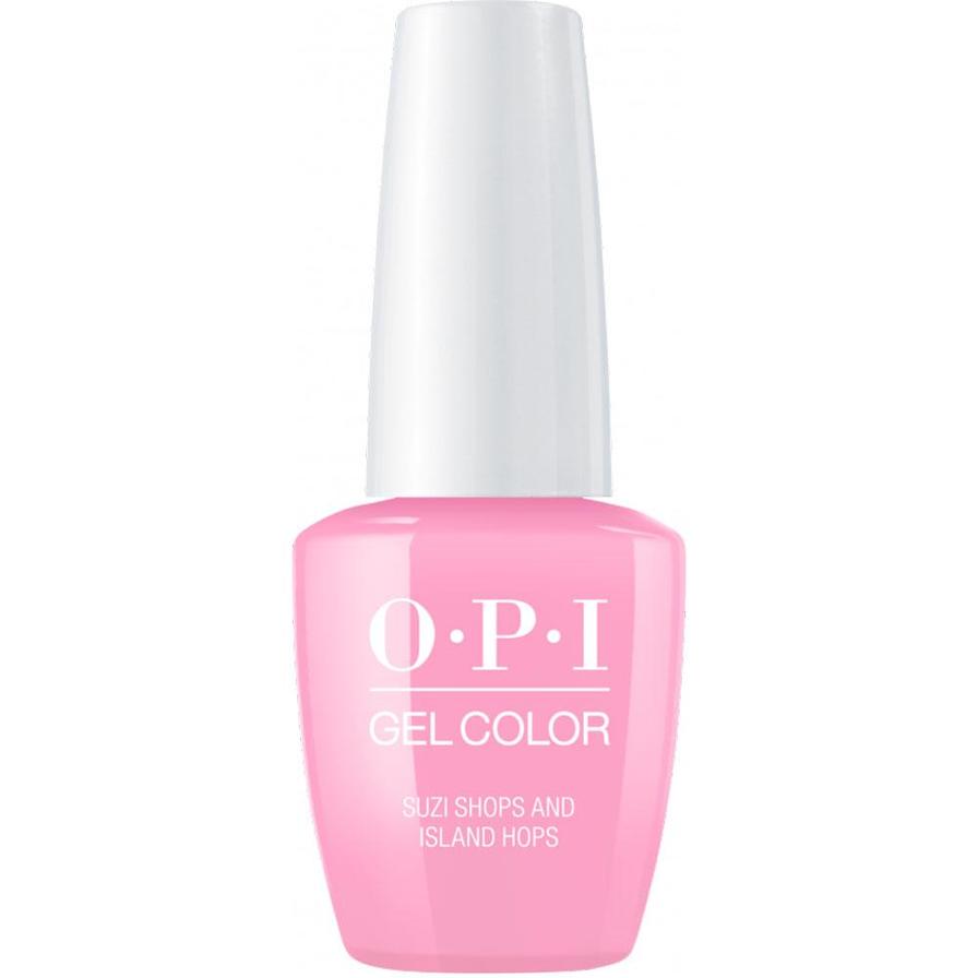 Opi, Gel Color, Semi-permanenter Nagellack, Suzi shoppt und hüpft von Insel zu Insel, 15 ml