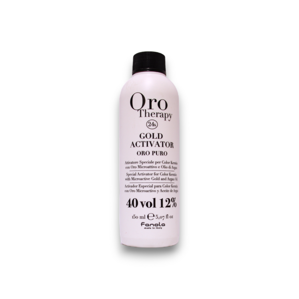 Oro Therapy,  Gold, Haaroxidationslotion, 12%, 40 vol.-%, 150 ml