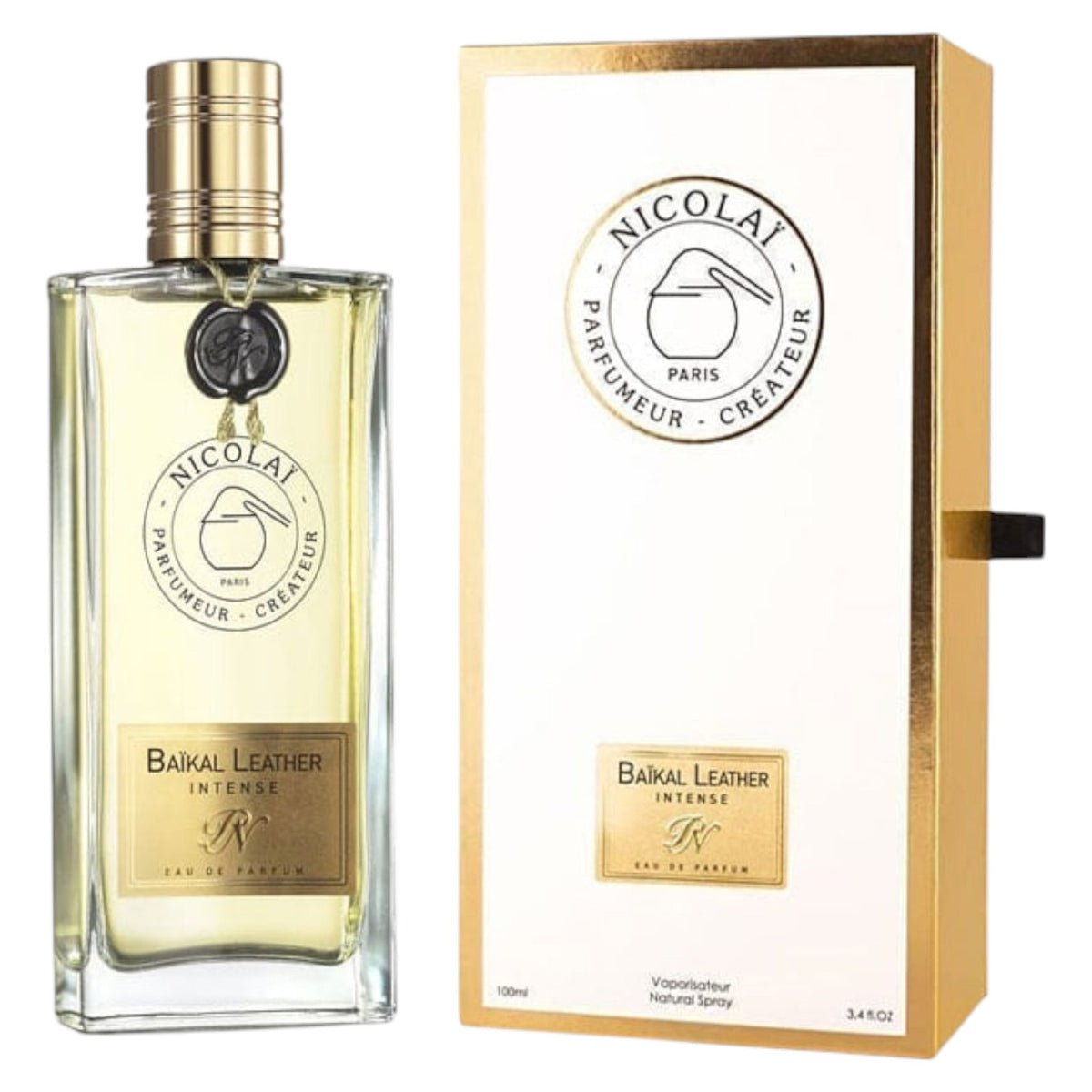 Parfums de Nicolai, Baikal Leather Intense, Eau de Parfum, Unisex, 100 ml