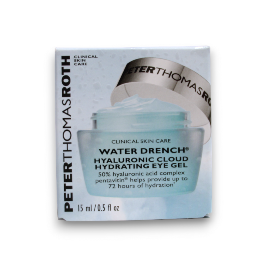 Peter Thomas Roth, Water Drench, Hyaluronsäure, Festigung, Nacht, Augengel, 15 ml