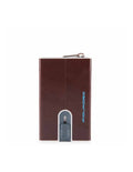 Piquadro, Blue Square Card Holders