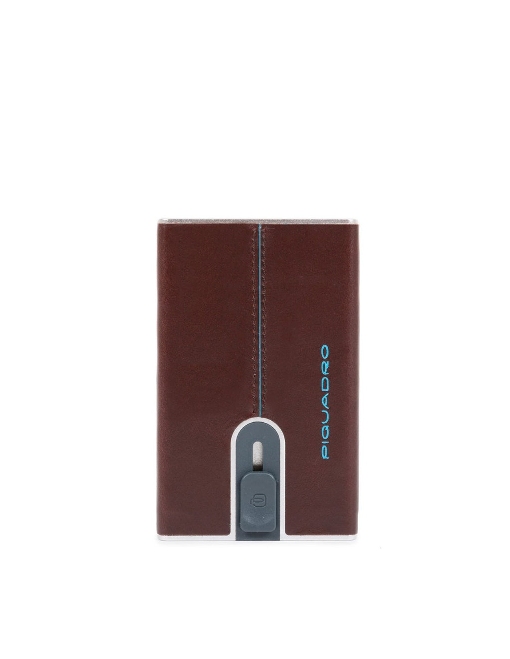 Piquadro, Blue Square Card Holders
