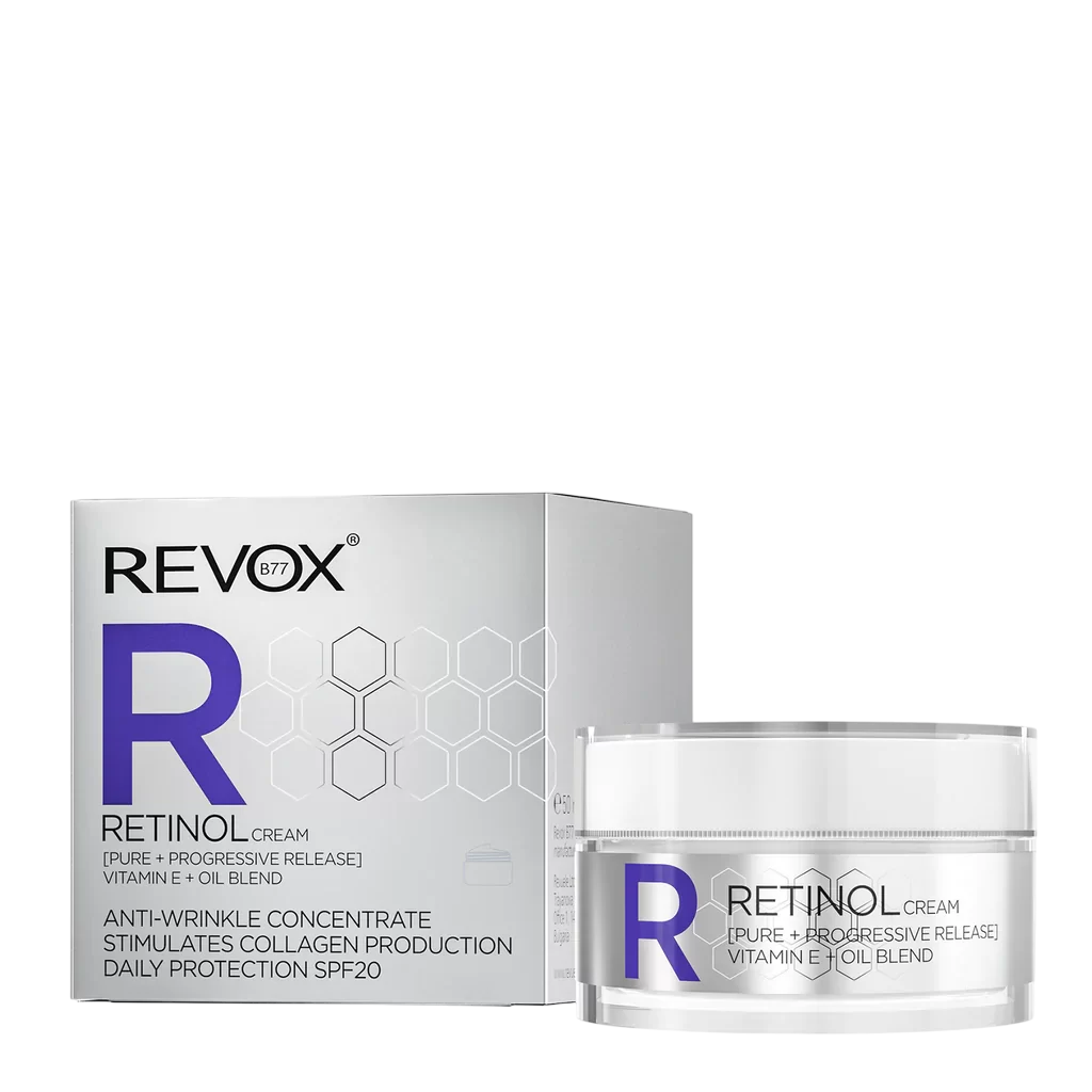 Revox B77, Retinol, Anti-Aging, Tag, Sahne, Für das Gesicht, SPF 20, 50 ml - Beautyleader