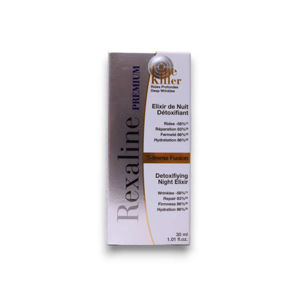 Rexaline, Line Killer X-Treme, Festigkeit & Anti-Falten, Nacht, Serum, Für das Gesicht, 30 ml