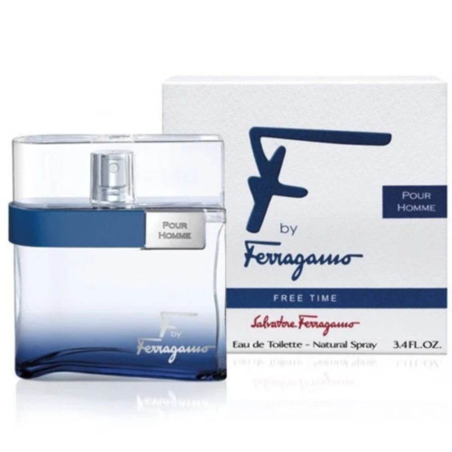 Salvatore Ferragamo, F By Ferragamo Free Time, Eau de Toilette, Für Männer, 100 ml