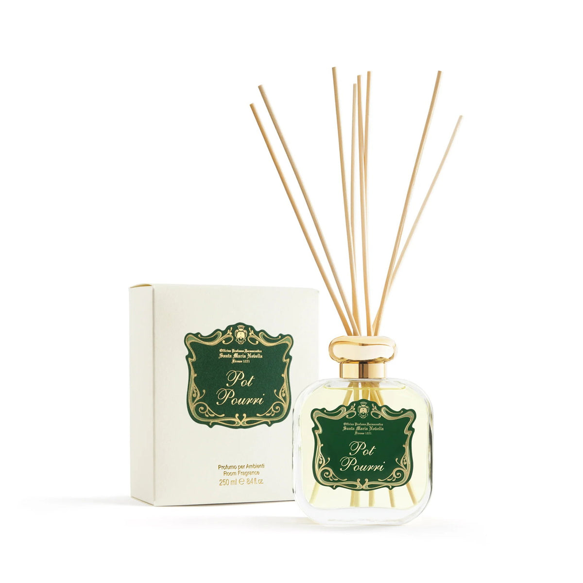 Santa Maria Novella, Pot Pourri, Aroma-Rattanstäbchen-Diffusor, 250 ml