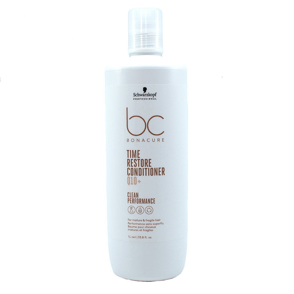 Schwarzkopf Professional, Bonacure Time Restore, Q10, Haarspülung, Anti-Aging, 1000 ml - Beautyleader