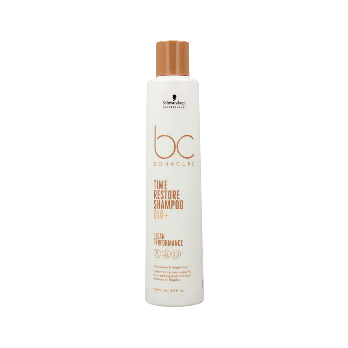 Schwarzkopf Professional, Bonacure Time Restore, Q10, Haarshampoo, Anti-Aging, 250 ml - Beautyleader