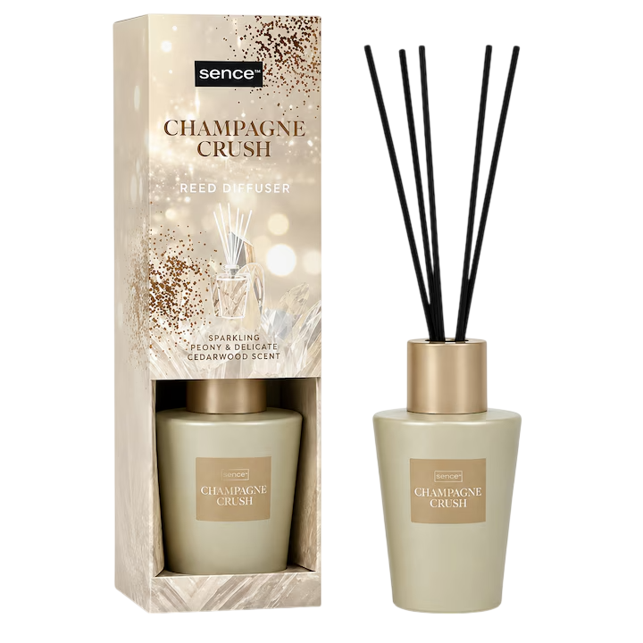 Sence, Champagne Crush, Duftstäbchen, Aroma-Rattanstäbchen-Diffusor, 100 ml
