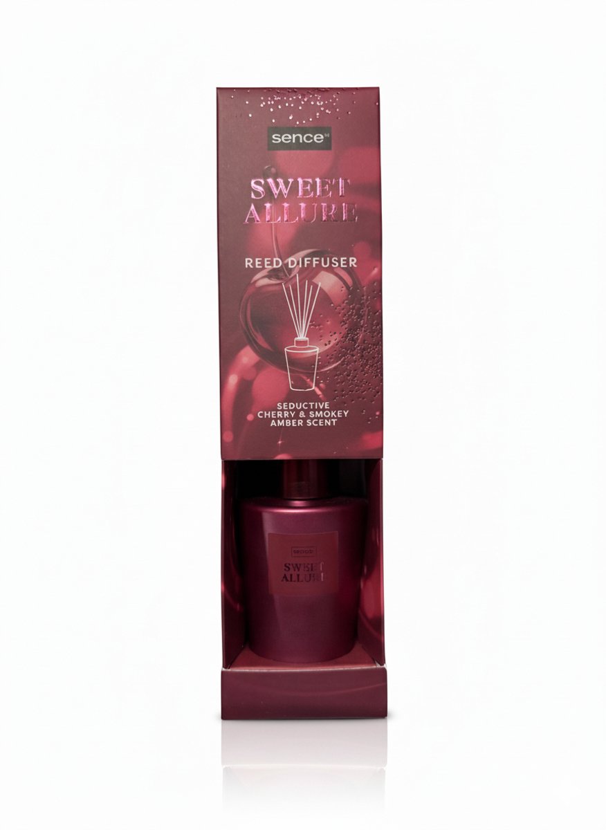 Sence, Sweet Allure, Duftstäbchen, Aroma-Rattanstäbchen-Diffusor, 100 ml