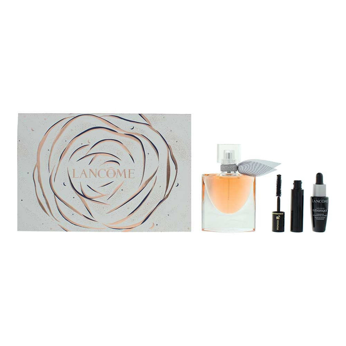 Set Lancome: La Vie Est Belle, Eau De Parfum, For Women, 30 ml + Advanced Genifique, Anti-Aging, Serum, For Face, 10 ml + Hypnose, Mascara, Black, 2 ml - Beautyleader