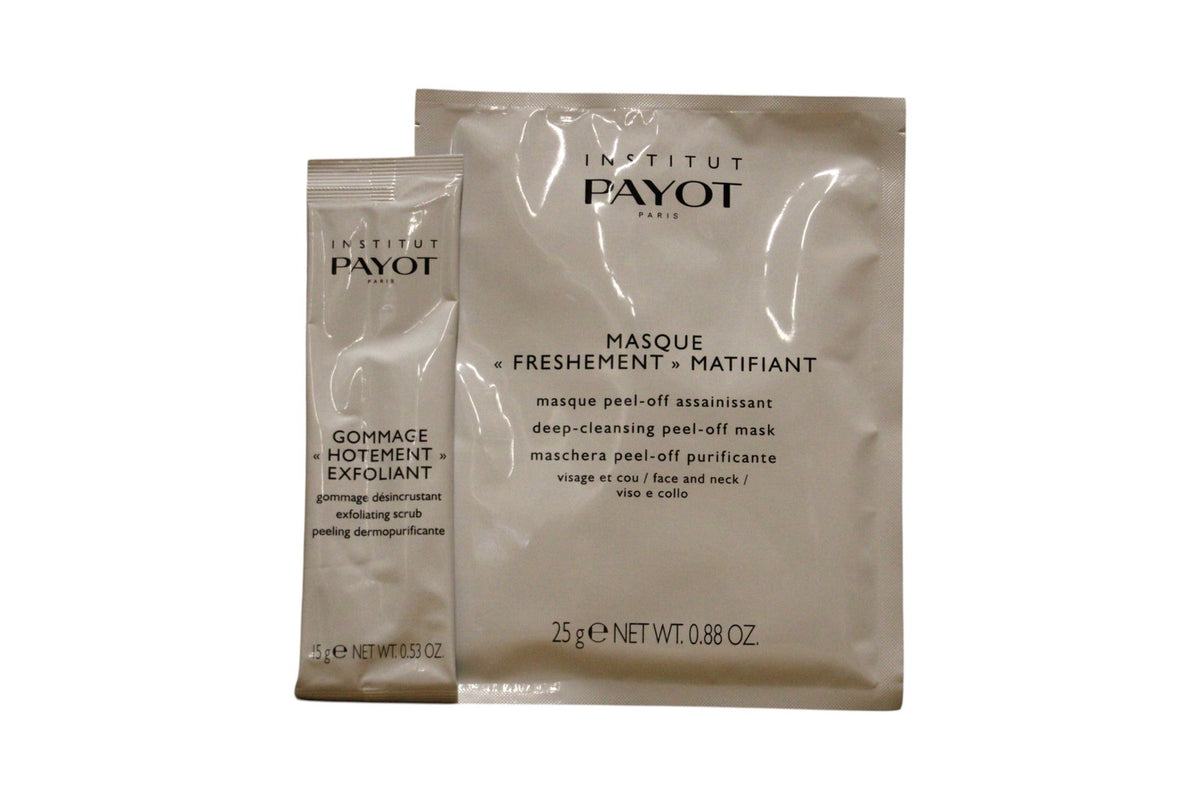 Setzen, Payot, Purete Essentielle, Reinigung, Peel-Off-Maske, Für das Gesicht, 10 stk., 30 g