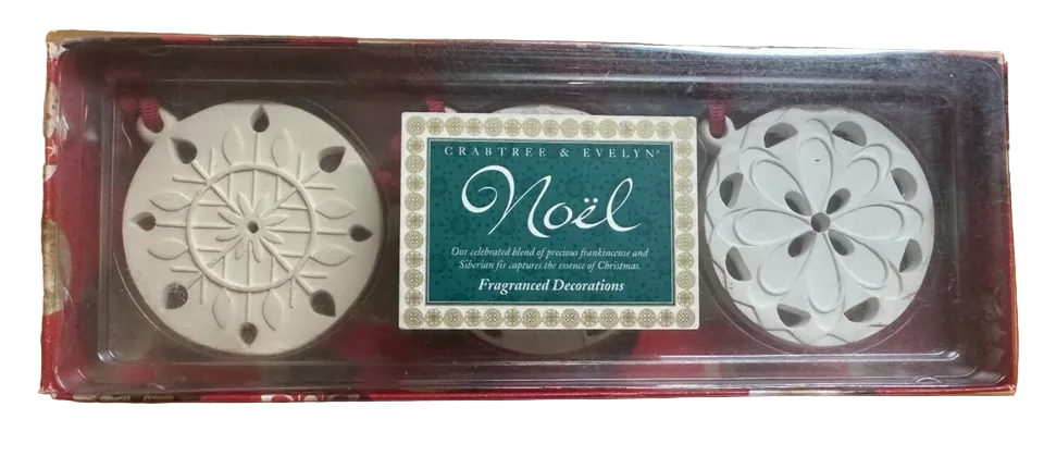 Set Trio, Crabtree & Evelyn, Christmas Decoration, Raumlufterfrischer, 3 stk - Beautyleader