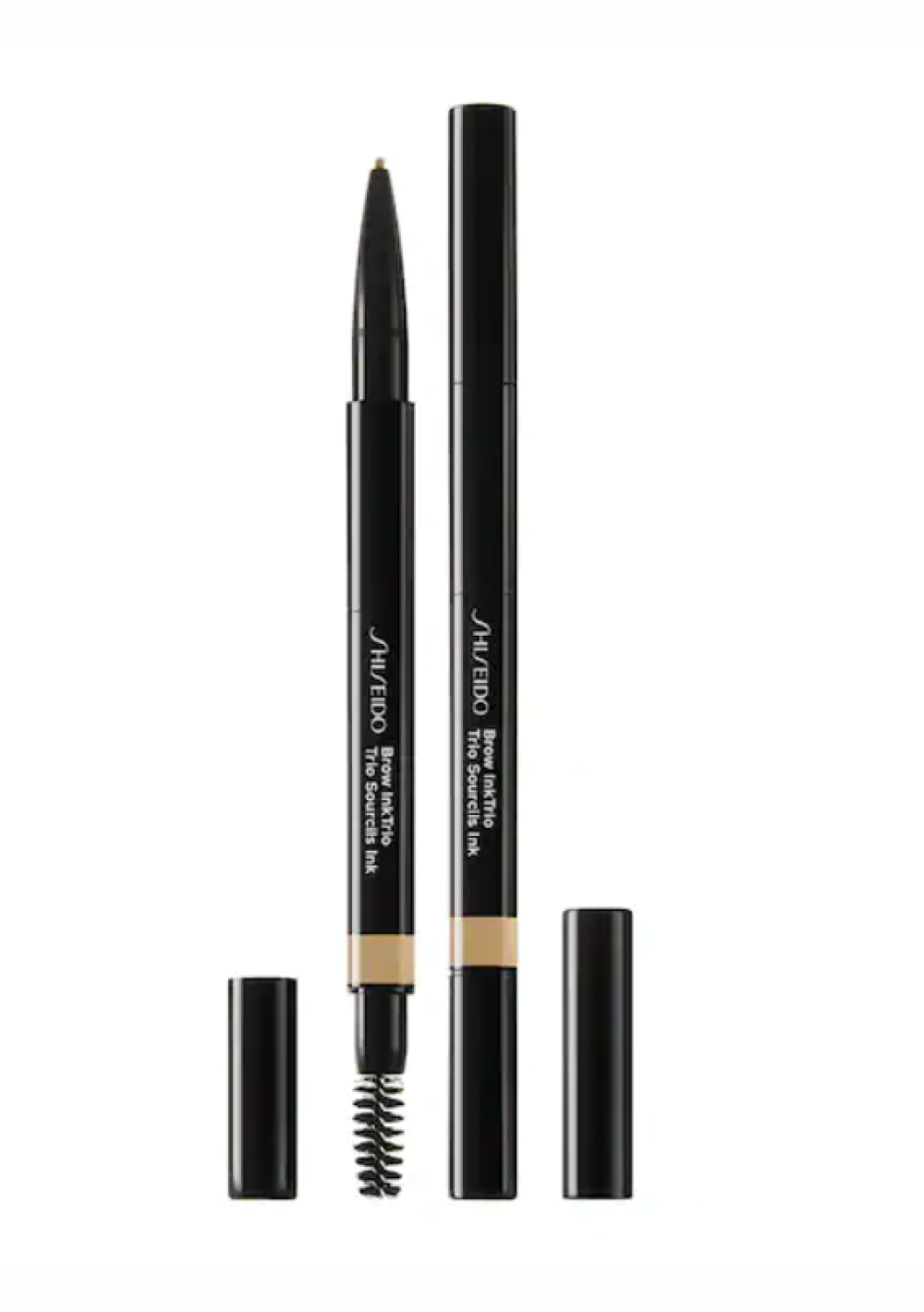 Shiseido, Brow Ink Trio, Augenbrauencreme-Stift & Bürste 2-in-1, 02, Taupe, 0.31 g *Tester