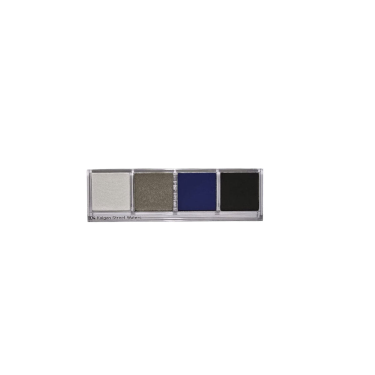 Shiseido, Essentialist, Lidschattenpalette, Nr. 4, Kaigan Straße Gewässer, 4 Schattierungen, 5.2 g *Tester