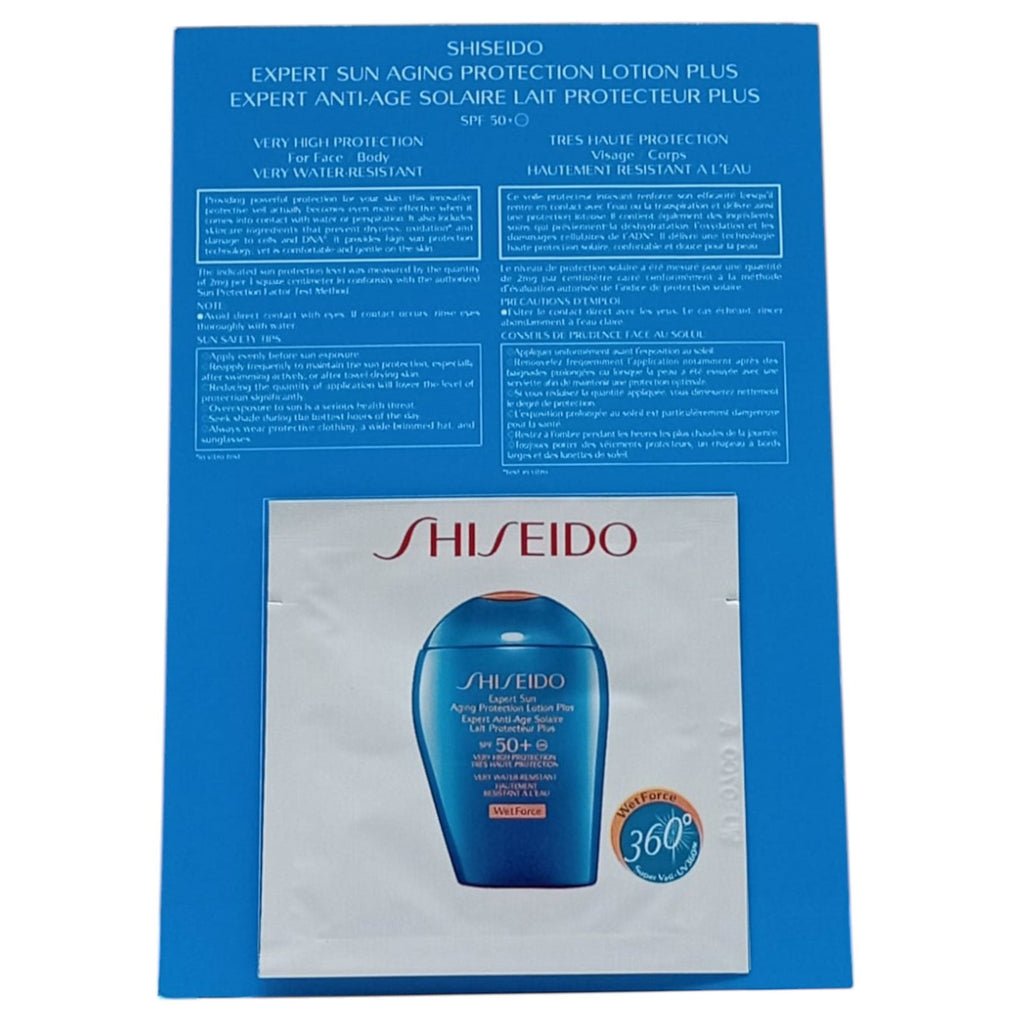 Shiseido, Expert Sun, Sonnenschutz, Sonnencreme, SPF 50+, 2 ml *Muster