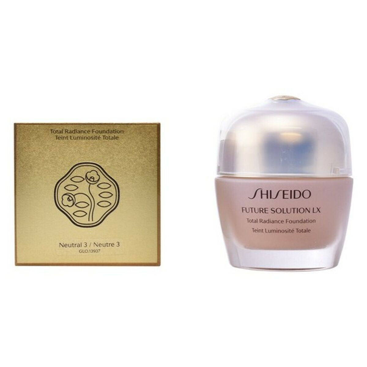 Shiseido, Future Solution Lx Total Radiance, Cremige Foundation, N3, 30 ml