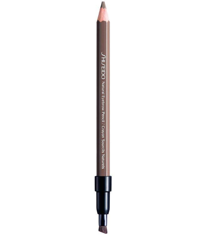 Shiseido, Natural, Beidseitig, Augenbrauencreme-Stift & Bürste 2-in-1, BR 704, Aschblond, 1.1 g *Tester