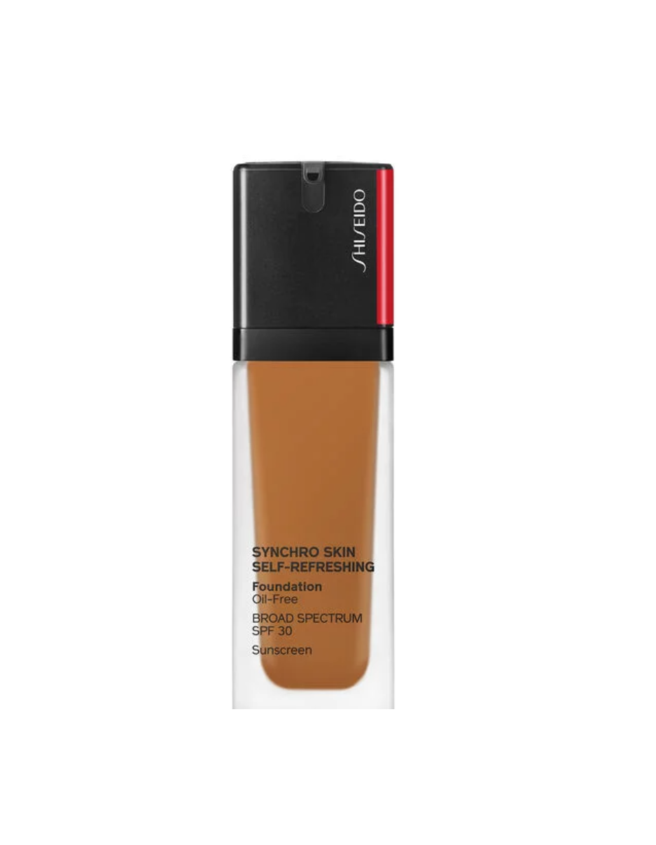 Shiseido, Synchro Skin Self-Refreshing, Ölfrei, Flüssige Grundierung, 440, Bernstein, SPF 30, 10 ml *Tester