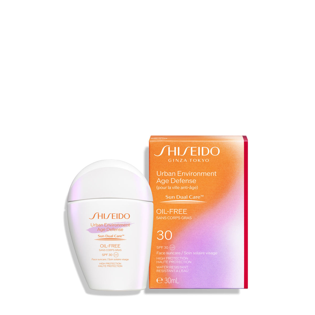 Shiseido, Urban Environment, Altersschutz, Sahne, Für Gesicht & Körper, SPF 30, 30 ml