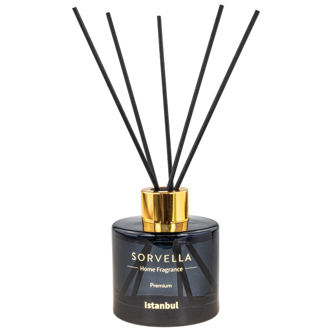 Sorvella, Istanbul, Duftstäbchen, Aroma-Rattanstäbchen-Diffusor, 120 ml