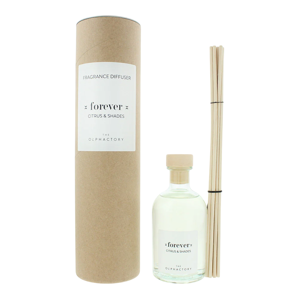 The Olphactory, Forever Citrus & Shades, Duftstäbchen, Aroma-Rattanstäbchen-Diffusor, 250 ml