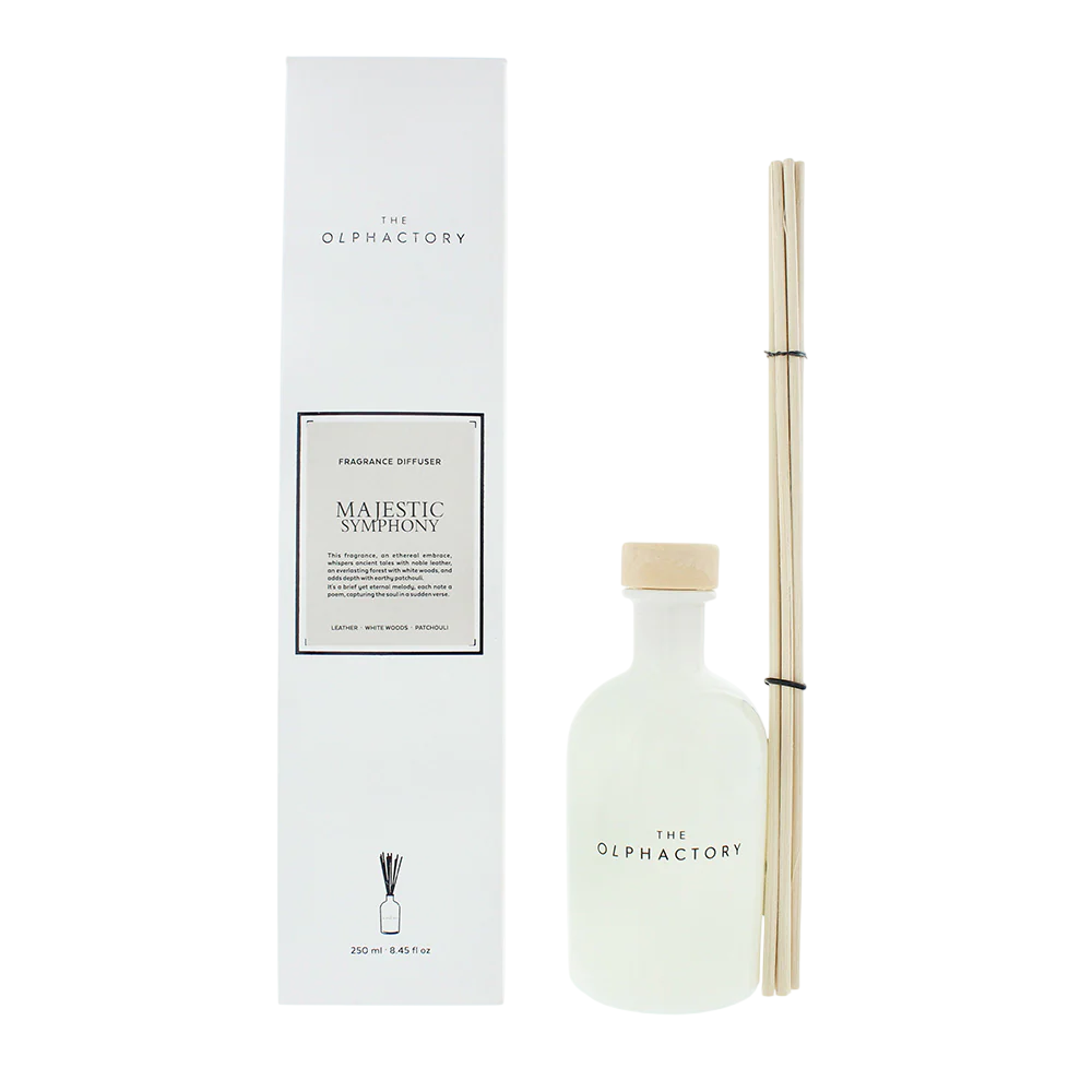 The Olphactory, Majestic Symphony, Duftstäbchen, Aroma-Rattanstäbchen-Diffusor, 250 ml