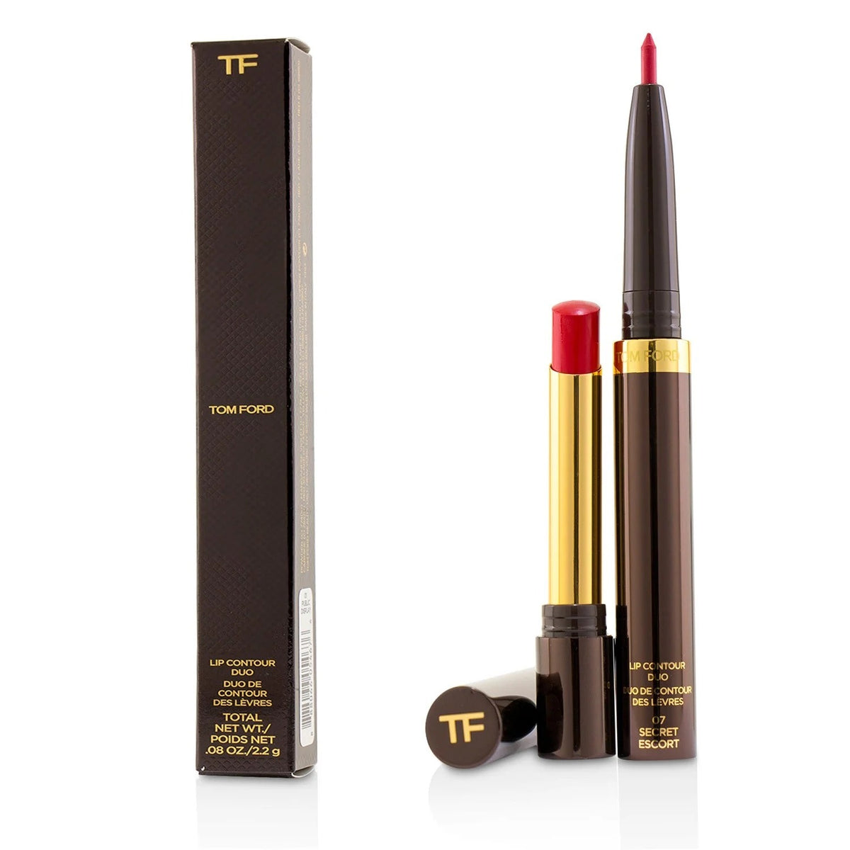 Tom Ford, Tom Ford, Beidseitig, Lipliner, 07, Geheime Eskorte, 2.2 g