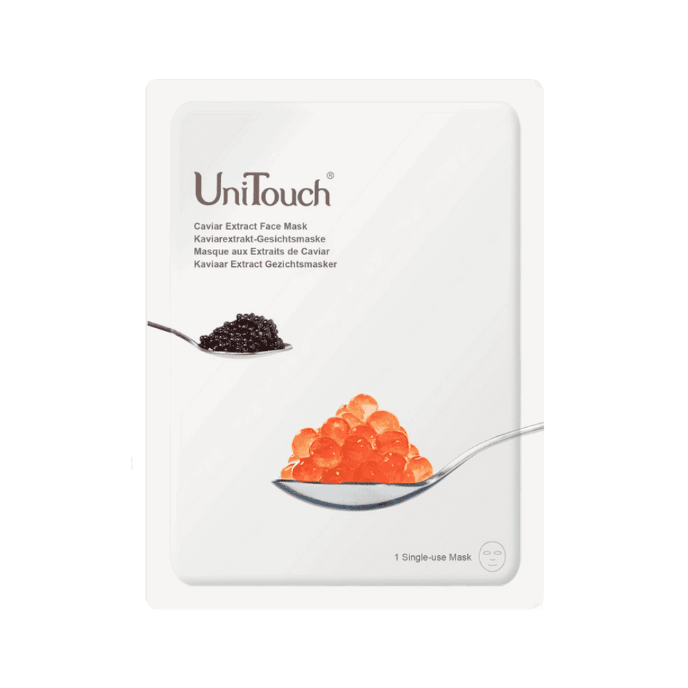 UniTouch, Bio-Cellulose, Kaviarextrakt, Anti-Aging, Gesichtsmaske, Für das Gesicht, 23 ml *Tester - Beautyleader