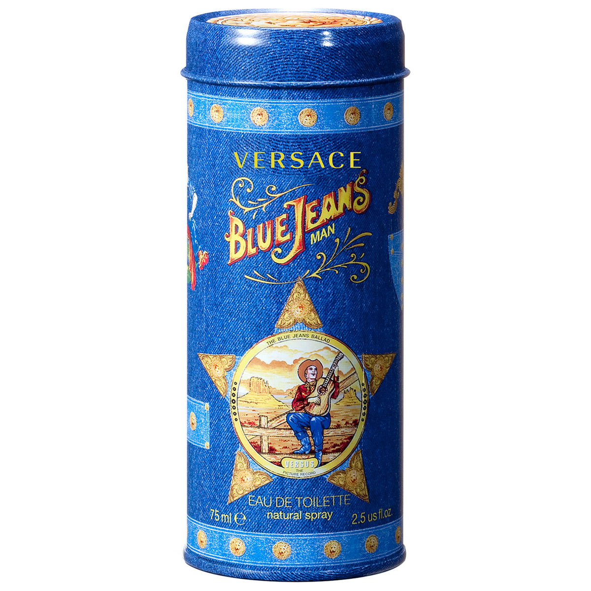 Versace, Blue Jeans, Eau de Toilette, Für Männer, 75 ml