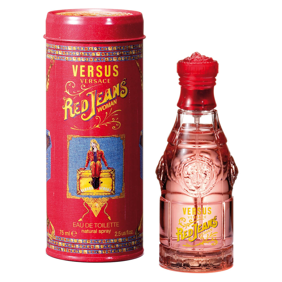 Versace, Red Jeans, Eau de Toilette, Für Frauen, 75 ml