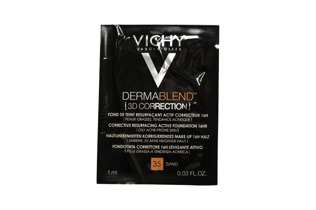 Vichy, DERMABLEND, Farbkorrektur, Flüssige Grundierung, 35, Sand, 1 ml *Muster
