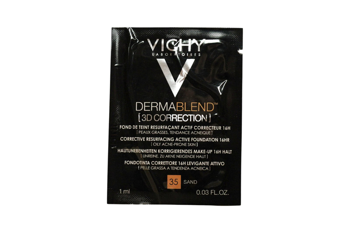Vichy, DERMABLEND, Farbkorrektur, Flüssige Grundierung, 35, Sand, 1 ml *Muster